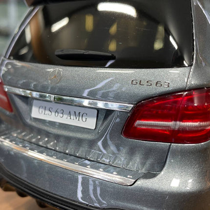 GT Spirit Mercedes-Benz AMG GLS 63 2016 1:18 Grey Metallic Diecast Model Car - scale model for display