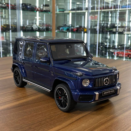 GT Spirit Mercedes-Benz AMG G 63 W464 1:18 Resin Model Blue Metallic - detailed collector display model