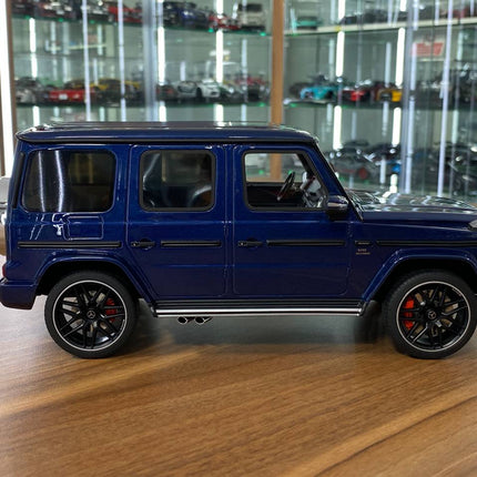 GT Spirit Mercedes-Benz AMG G 63 W464 1:18 Resin Model Blue Metallic - collectible scale model car