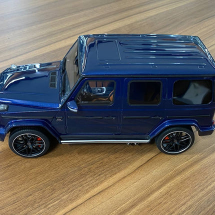 GT Spirit Mercedes-Benz AMG G 63 W464 1:18 Resin Model Blue Metallic - collector edition scale model