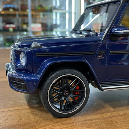 GT Spirit Mercedes-Benz AMG G 63 W464 1:18 Resin Model Blue Metallic - showroom-quality model replica