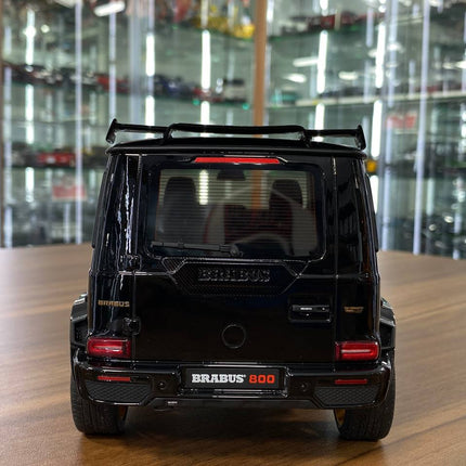GT Spirit Mercedes Benz G 63 BRABUS 800 Widestar 1:18 Black Gold Rim Resin Model Car - premium collector scale model