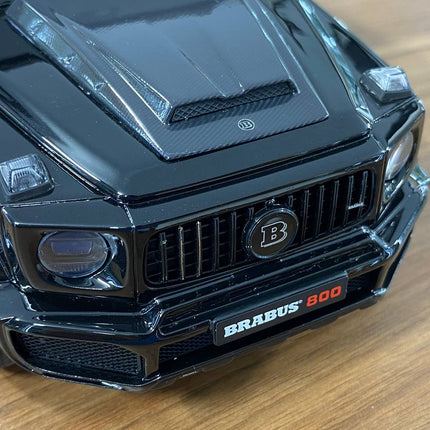 GT Spirit Mercedes Benz G 63 BRABUS 800 Widestar 1:18 Black Gold Rim Resin Model Car - collector edition scale model