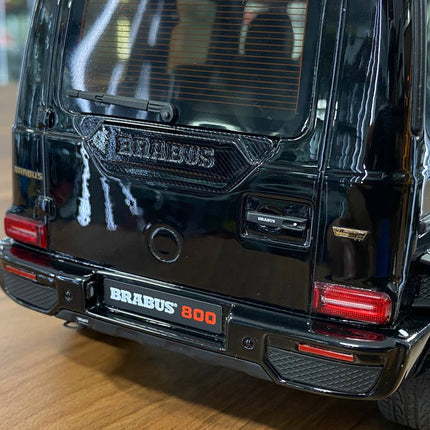 GT Spirit Mercedes Benz G 63 BRABUS 800 Widestar 1:18 Black Gold Rim Resin Model Car - showroom-quality model replica