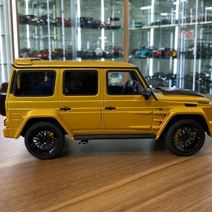 GT Spirit Mercedes Benz G63 BRABUS 850 1:18 Resin Model Solar Beam Gold - collectible scale model car