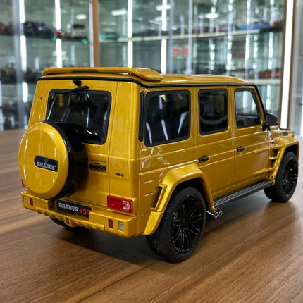 GT Spirit Mercedes Benz G63 BRABUS 850 1:18 Resin Model Solar Beam Gold - fine detailed model replica
