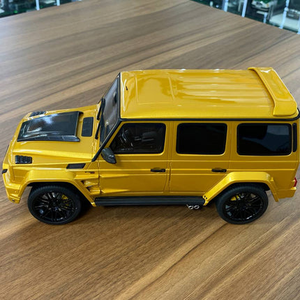 GT Spirit Mercedes Benz G63 BRABUS 850 1:18 Resin Model Solar Beam Gold - scale model collectible piece