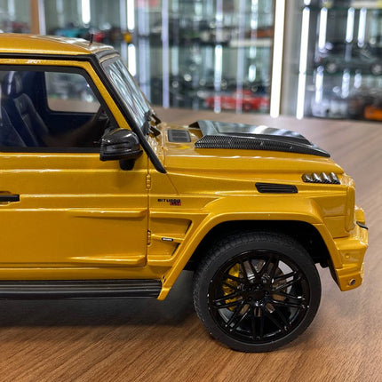 GT Spirit Mercedes Benz G63 BRABUS 850 1:18 Resin Model Solar Beam Gold - hand-finished display model