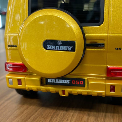 GT Spirit Mercedes Benz G63 BRABUS 850 1:18 Resin Model Solar Beam Gold - detailed die-cast style model