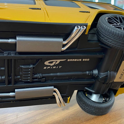 GT Spirit Mercedes Benz G63 BRABUS 850 1:18 Resin Model Solar Beam Gold - showroom-quality model replica