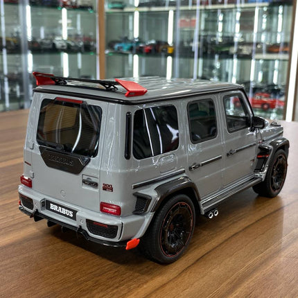 GT Spirit 1/18 Mercedes-Benz Brabus G900 Rocket Grey Resin Model Car - fine detailed model replica