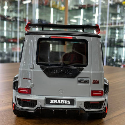 GT Spirit 1/18 Mercedes-Benz Brabus G900 Rocket Grey Resin Model Car - premium collector scale model