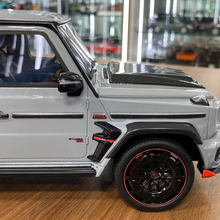 GT Spirit 1/18 Mercedes-Benz Brabus G900 Rocket Grey Resin Model Car - scale model for display