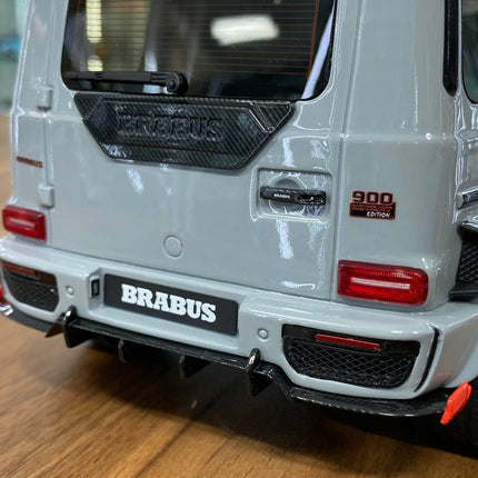 GT Spirit 1/18 Mercedes-Benz Brabus G900 Rocket Grey Resin Model Car - detailed die-cast style model