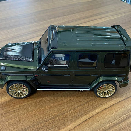 GT Spirit Mercedes-Benz G 63 BRABUS 700 Widestar 1/18 Resin Model Olive Green - scale model for display