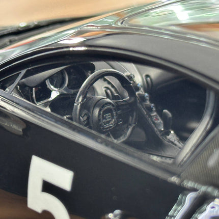 MR Collection Bugatti Chiron Super Sport 1:18 Nocturne Black Resin Model - detailed die-cast style model