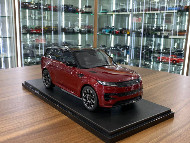 GT Spirit 1:18 Range Rover Sport P510E 2022 Firenze Red Resin Model - detailed collector display model