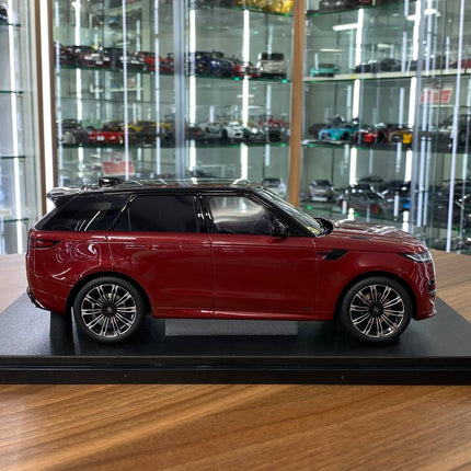 GT Spirit 1:18 Range Rover Sport P510E 2022 Firenze Red Resin Model - collectible scale model car