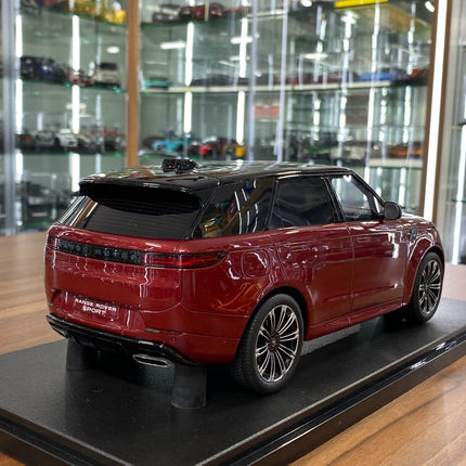 GT Spirit 1:18 Range Rover Sport P510E 2022 Firenze Red Resin Model - fine detailed model replica