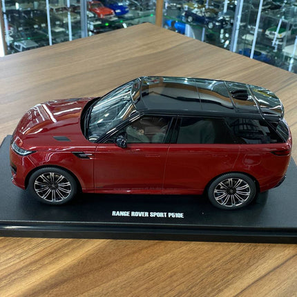 GT Spirit 1:18 Range Rover Sport P510E 2022 Firenze Red Resin Model - scale model for display