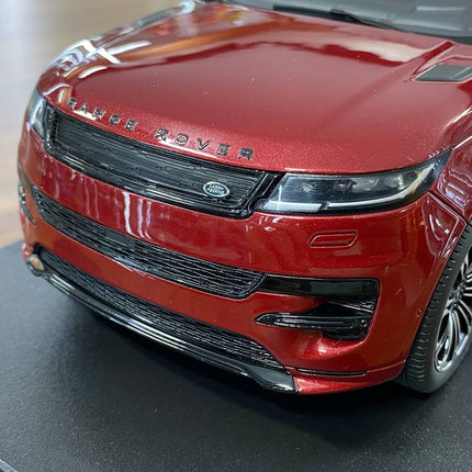 GT Spirit 1:18 Range Rover Sport P510E 2022 Firenze Red Resin Model - collector edition scale model