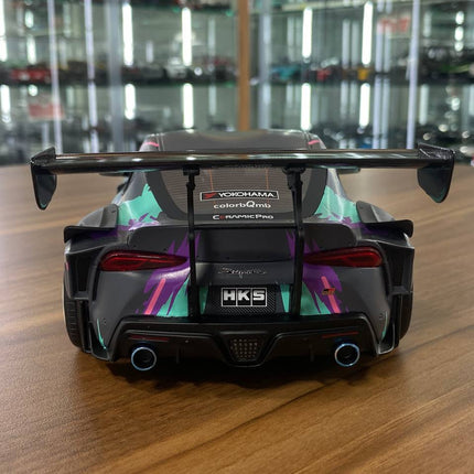 GT Spirit Toyota GR Supra A90 Tuned By HKS 1:18 Resin Model HKS Livery - premium collector scale model
