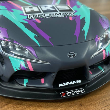 GT Spirit Toyota GR Supra A90 Tuned By HKS 1:18 Resin Model HKS Livery - collector edition scale model