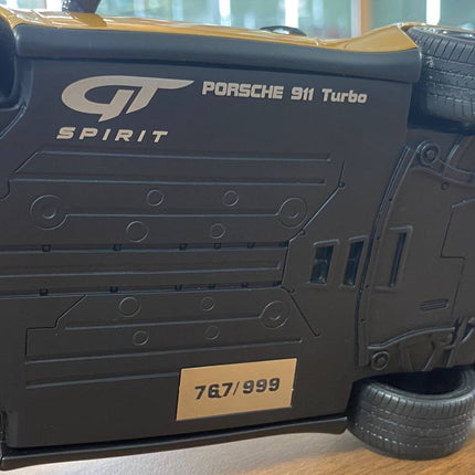 GT Spirit 1:18 Porsche 911 (993) Turbo S 2018 Project Gold Resin Model - showroom-quality model replica