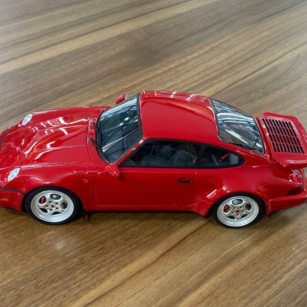 GT Spirit Porsche 911 964 Turbo S 1994 1:18 Diecast Model Car Red - detailed die-cast style model
