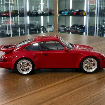 GT Spirit Porsche 911 964 Turbo S 1994 1:18 Diecast Model Car Red - collectible scale model car