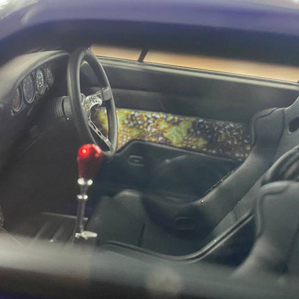 1/18 Resin GT Spirit Porsche 911 (993) RWB Tsubaki 2019 Blue Limited 1400 Pcs - detailed die-cast style model