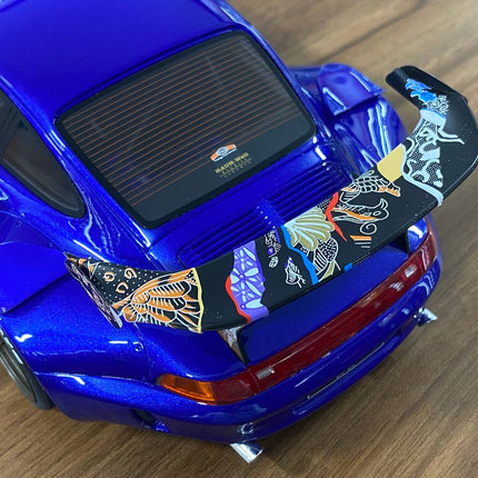 1/18 Resin GT Spirit Porsche 911 (993) RWB Tsubaki 2019 Blue Limited 1400 Pcs - collector edition scale model