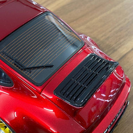 GT Spirit Porsche 911 964 Prior Design Widebody 1:18 Resin Model Car Red Metallic - detailed die-cast style model