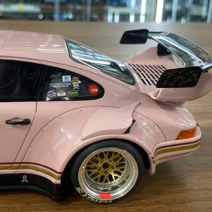 GT Spirit 1:18 Porsche 911 (964) RWB Body Kit 1992 Pink Resin Model - collector edition scale model