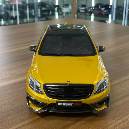 GT Spirit 1:18 Mercedes-Benz S65 BRABUS Rocket 900 Gold Resin Model Car - studio product photo of the scale model
