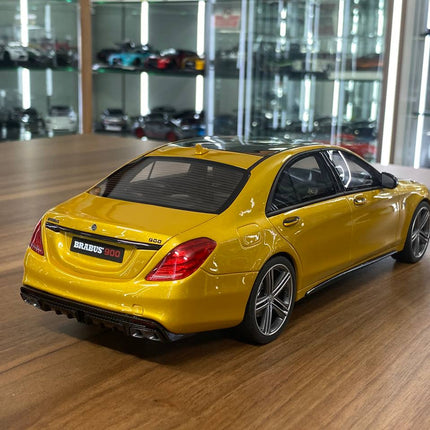 GT Spirit 1:18 Mercedes-Benz S65 BRABUS Rocket 900 Gold Resin Model Car - fine detailed model replica