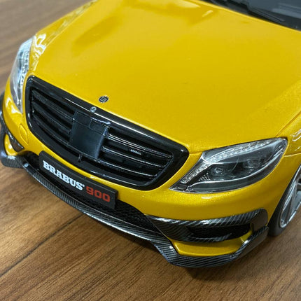 GT Spirit 1:18 Mercedes-Benz S65 BRABUS Rocket 900 Gold Resin Model Car - detailed die-cast style model