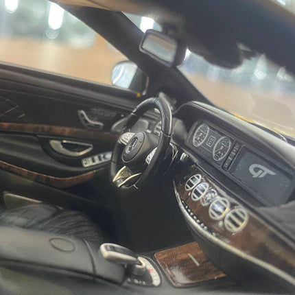 GT Spirit 1:18 Mercedes-Benz S65 BRABUS Rocket 900 Gold Resin Model Car - collector edition scale model