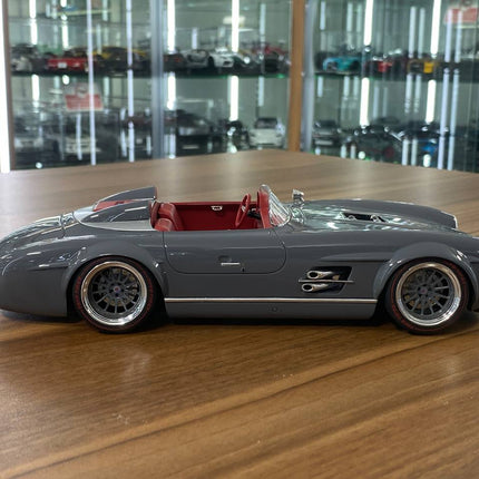 1/18 Resin GT Spirit Mercedes Benz - S-Klub Speedster by Slang500 and JONSIBAL (1964 SL 300) Grey Limited 1300 pcs - collecti