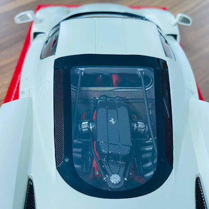 1/18 MR Collection Ferrari Enzo in a stunning pearl white | Limited Edition - detailed die-cast style model
