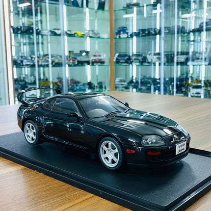 Solido 1:18 Toyota Supra MK4 (A80) 1993 Diecast Model Astral Black - detailed collector display model