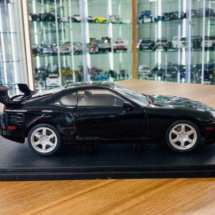 Solido 1:18 Toyota Supra MK4 (A80) 1993 Diecast Model Astral Black - showroom-quality model replica