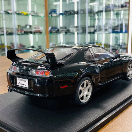 Solido 1:18 Toyota Supra MK4 (A80) 1993 Diecast Model Astral Black - collector edition scale model
