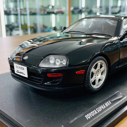 Solido 1:18 Toyota Supra MK4 (A80) 1993 Diecast Model Astral Black - premium collector scale model