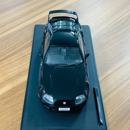 Solido 1:18 Toyota Supra MK4 (A80) 1993 Diecast Model Astral Black - fine detailed model replica