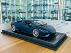 MR Collection Lamborghini Huracan TECNICA 1/18 Blue Resin Limited Edition 1 of 1 - detailed collector display model