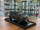 Motor Helix Mercedes-AMG G63 2019 1/18 Olive Green Resin Limited 66 Pcs - detailed collector display model