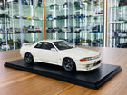 Ignition Model 1:18 Nissan Skyline GT-R R32 1993 White Resin Model - detailed collector display model