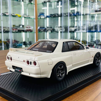 Ignition Model 1:18 Nissan Skyline GT-R R32 1993 White Resin Model - collectible scale model car