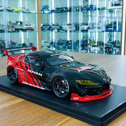 Ignition Model Toyota Supra MK5 Pandem RB 1/18 Resin Model Advan - detailed collector display model